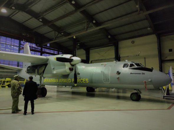Бригада транспортної авіації ЗСУ отримала модернізований літак Ан-26