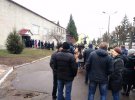 В Охтирці на Сумщині  прощаються з військовими, які загинули у Балаклії