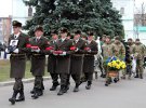 В Сумах ховають загиблого в ООС полковника Євгена Коростельова. Фото: sumy.today