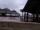 В Кирилловке через шторм затопило половину курортов