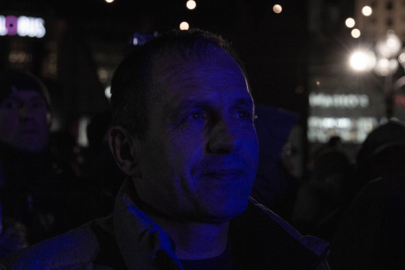 Володимир Балух виступив з промовою на підтримку антикапітуляційного руху. 