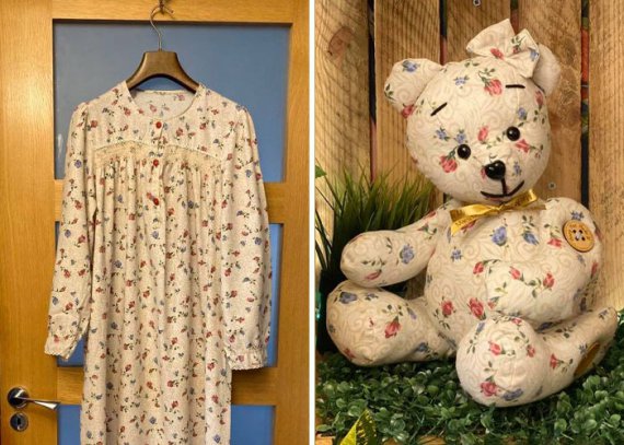Майстриня Мері Маккін почала робити ведмедів Теді зі старого одягу любимих людей