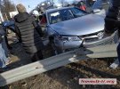На выезде из Киева столкнулись легковой автомобиль Toyota Camry и микроавтобус Volkswagen. Пострадали 3 взрослых и ребенок