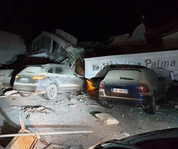 26 ноября в Албании произошло землетрясение магнитудой 6,4 балла