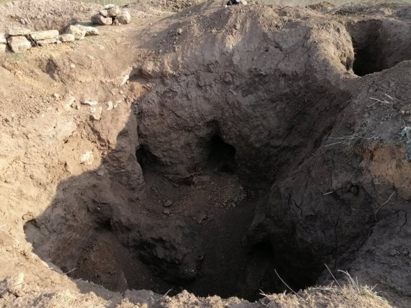 Невідомі озброєнні особи пограбували скіфський курган