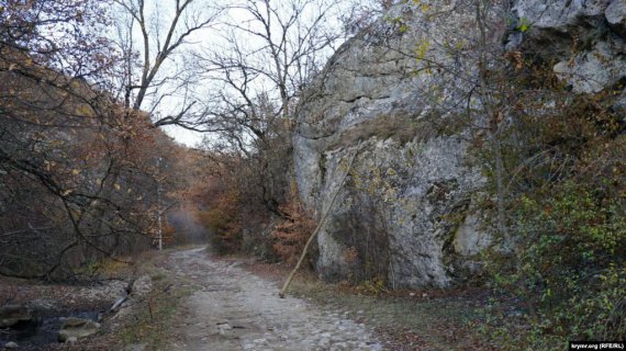 Село Пчелиное находится на высоте 666 метров. Ц-можно меньше поселок оккупированного Крыма - насчитывает 6 человек. До ближайшей дороги людям приходится идти 11 км. Когда возникает аварийная ситуация - все чинят сами