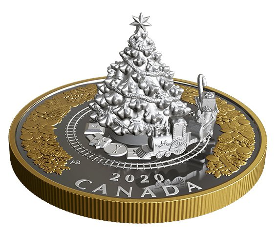 Украинская художница Анна Буччиарелли разработала дизайн Рождественской монеты для Королевского двора