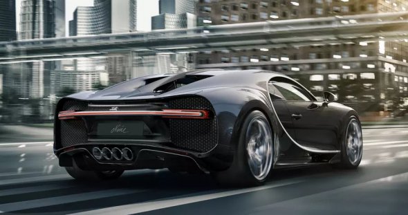 Bugatti Chiron Noire Limited Edition - новий гіперкар французької компанії