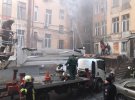 У будівлі Одеського коледжу економіки, права та готельно-ресторанного бізнесу виникла пожежа