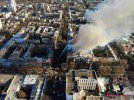 У будівлі Одеського коледжу економіки, права та готельно-ресторанного бізнесу на вулиці Троїцькій, 25 виникла пожежа