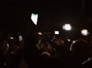 В Одессе 7 декабря неподалеку пожарища колледжа на ул. Троицкой люди собрались на митинг