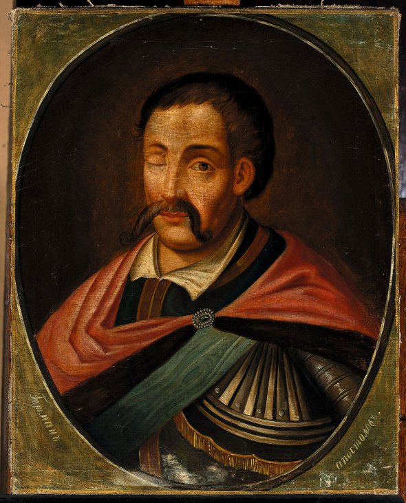 Портрет Данила Апостола першої половини XVIII століття зберігається в Національному музеї у Варшаві