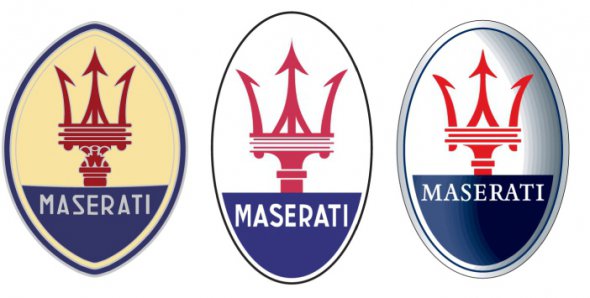 История логотипов Maserati