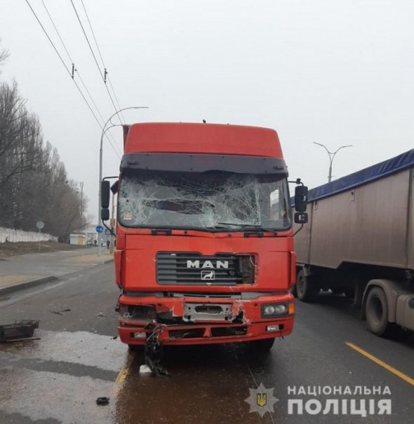 ДТП на проспекте Академика Заболотного в Киеве