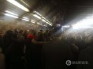 У Київському метрополітені стався колапс
