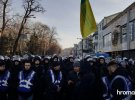 Під час мітингу біля ВР України постраждали журналісти та правоохоронці