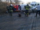 В Одесской области в смертельной аварии сошлись Renault Kangoo и Mitsubishi. Водитель погибла на месте. Ее сыновья умерли в больнице