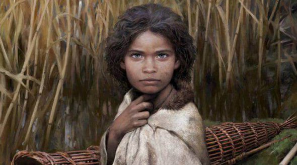 Дівчинка, що жила в Європі близько 5,7 тис років тому, мала темну шкіру, темне волосся та балкитні очі