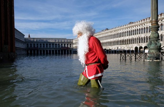 Очікується, що у переддень католицького Різдва, рівень води в місті знову підніметься