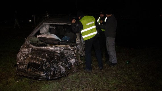   На Житомирській трасі зіткнулися чотири авто, є постраждалі