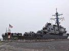 Вперше USS Ross прибув у регіон у 2014 році. Відтоді корабель є частим гостем