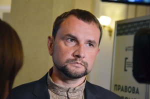 Володимир В'ятрович у кулуарах Верховної Ради