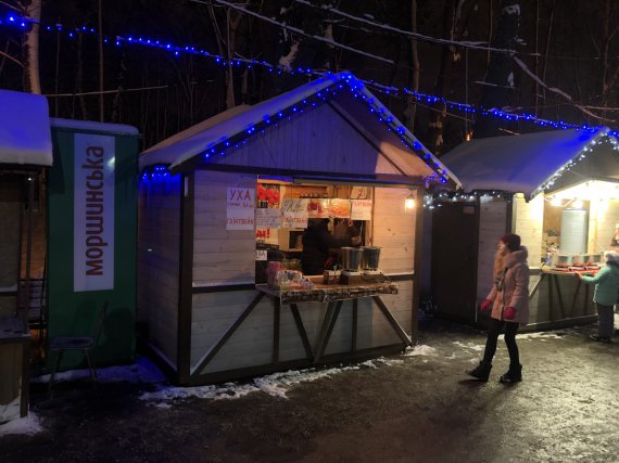 Винница утопает в огнях перед Новым 2020 Годом. Фото: gazeta.ua 