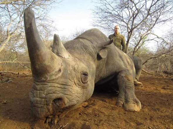 Нестор Шуфрич став першим і єдиним мисливцем, який коли-небудь убивав три різних підвиди чорного носорога.