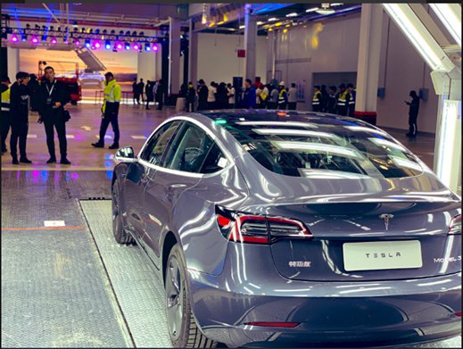 Tesla продает электрокары, изготовленные в Китае.