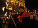 Смолоскипна хода до дня народження Степана Бандери в Києві