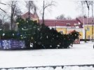 Главная новогодняя елка упала из-за порывов ветра