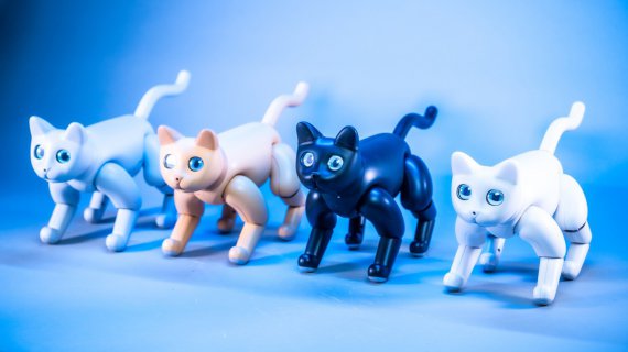 Роботизированная кошка MarsCat будет доступна в нескольких цветах