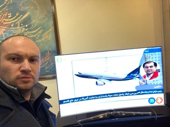 Украинский адвокат Андрей Бузаров чудом не попал на самолет, взорвавшийся в воздухе