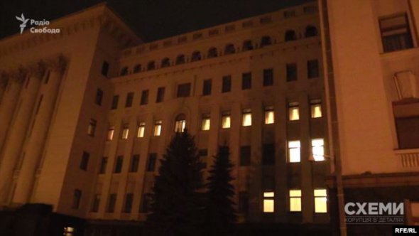 Світло в Офісі президента увімкнули на тому поверсі, де розташований кабінет Зеленського