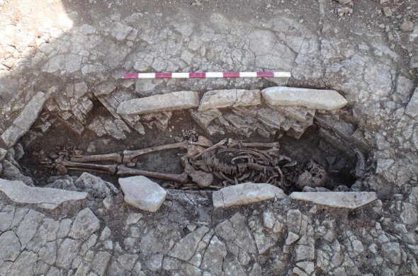 На давньоримському цвинтарі у графстві Сомерсет виявили 50 скелетів та супроводжуючі їх речі 