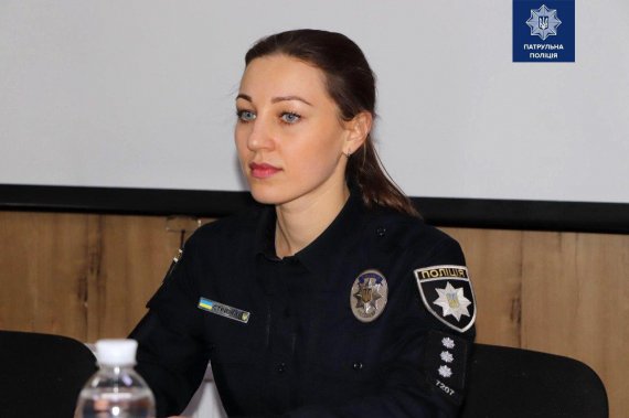 Алена Стрижак стала первой женщиной, что возглавила патрульную полицию области