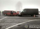 На Рівненщині зіткнулися    7 автомобілів. Двоє травмованих