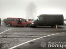 На Рівненщині зіткнулися 7 автомобілів. Двоє травмованих