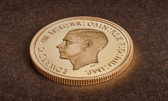 Монета с портретом Эдуарда VIII стала самой дорогой в истории Великобритании