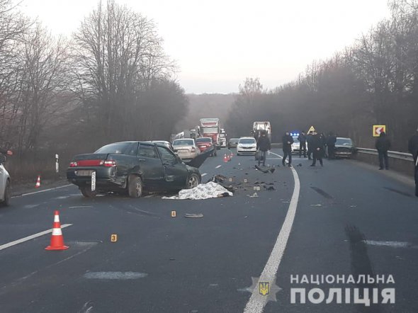 64-річний  водій ВАЗ-22110 загинув. Ще 4 людей скалічилися