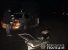 В Запорожской области грузовик MAN раздавила Daewoo Lanos. Водитель легковушки погиб на месте