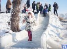 Святкування Водохреще у місті Золочів