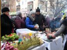 У центрі Полтави провели традиційний для зимових свят "Сало - Fest"