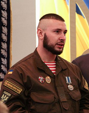 Виталий Маркив - боец Национальной гвардии Украины