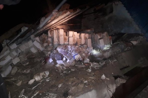 На Харківщині стіна розчавила чоловіка