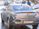 У Києві   сталася   ДТП за участю 5 автомобілів. Постраждав один із водіїв