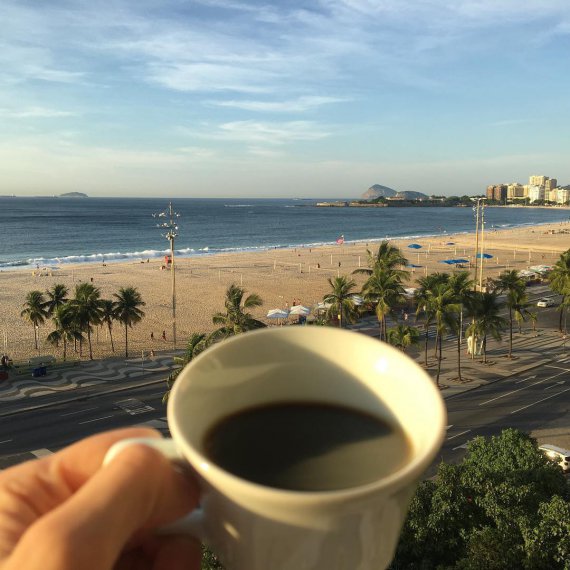 В Бразилии везде подают сладкий кофе