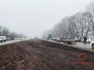 На Криворізькому шосе  поблизу Дніпра сталися   3 ДТП, в яких зіткнулися 7 автомобілів