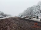На Криворізькому шосе поблизу Дніпра сталися 3 ДТП, в яких зіткнулися 7 автомобілів