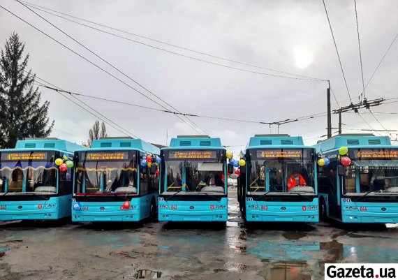 Автономні тролейбуси у обласному центрі покриють маршрут, де немає ліній мереж для електротранспорту